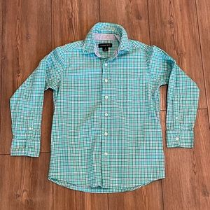 Boys’ Lands End button down long sleeve shirt